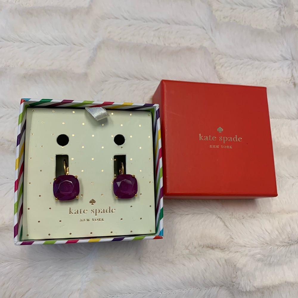 New Kate Spade Crystal Earrings💜